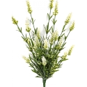Lavender Bush x 19 - Cream 52 cm