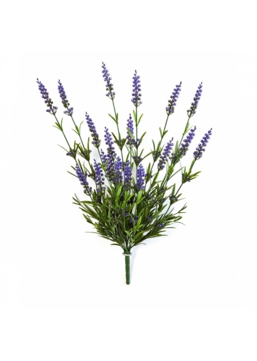 Lavender Bush x 19 - Purple 52 cm