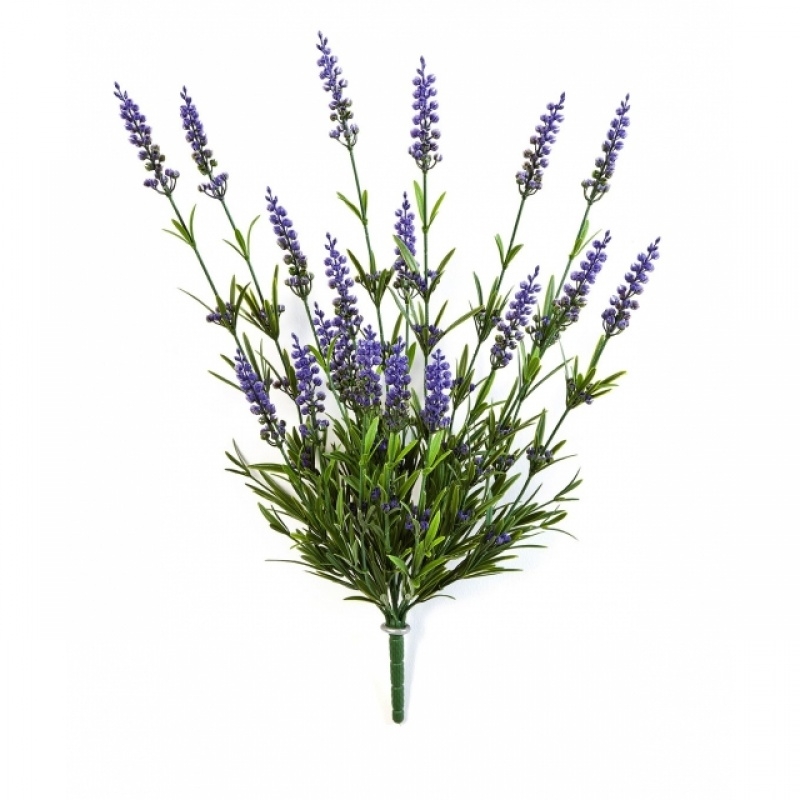 Lavender Bush x 19 - Purple 52 cm
