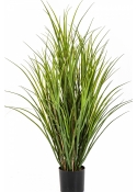PLASTIC REED GRASS W/POT 110-165 cm