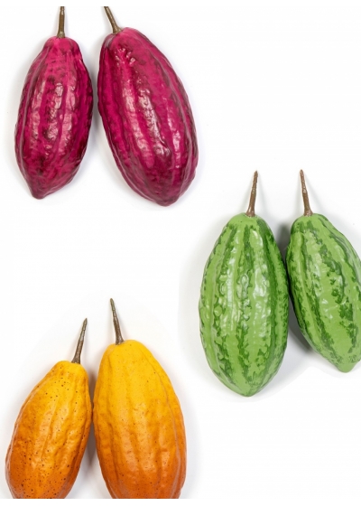 Set of 12 pieces Cacaofruit 12 cm