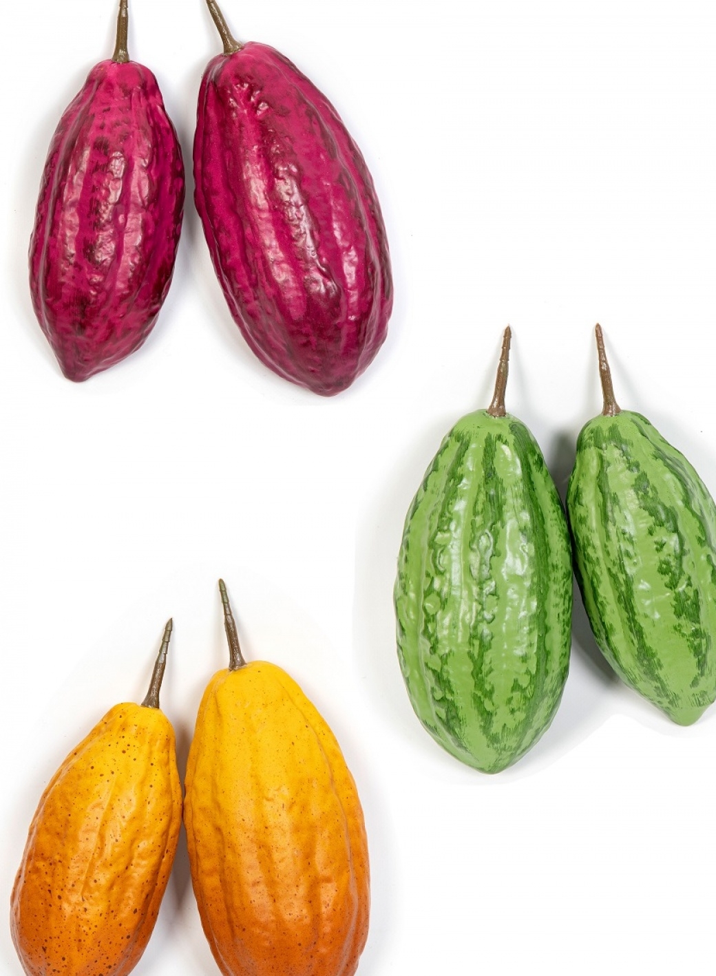 Set of 12 pieces Cacaofruit 12 cm