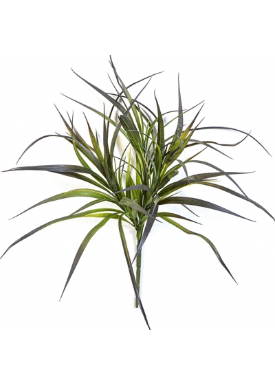 Small Grass Bunch Green/Red 44 cm