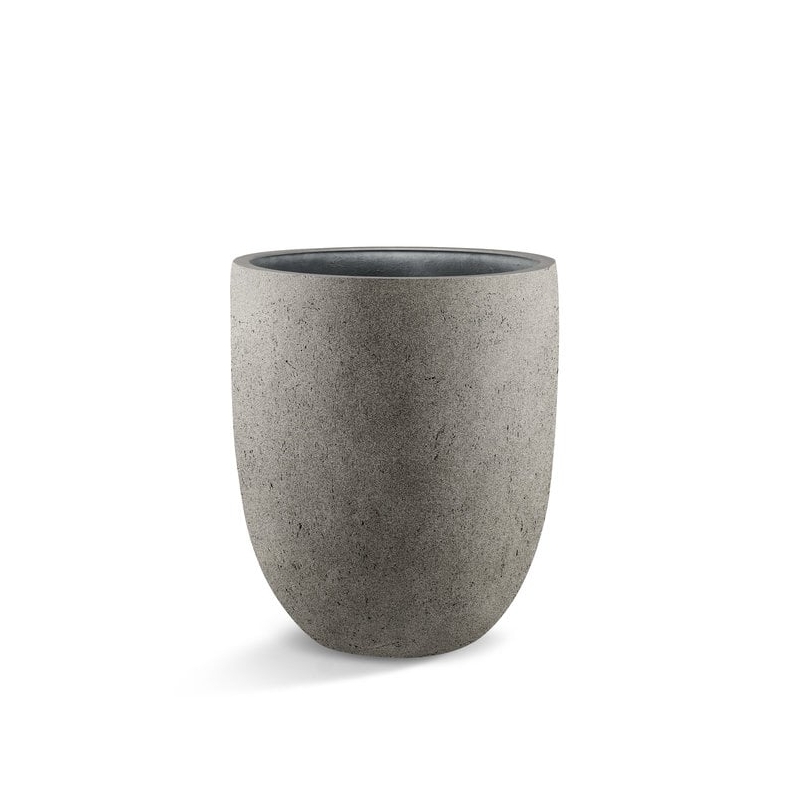 Vaso Argento Tall Egg Pot Natural Concrete S 30x35