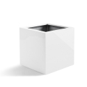 Vaso Argento Cube