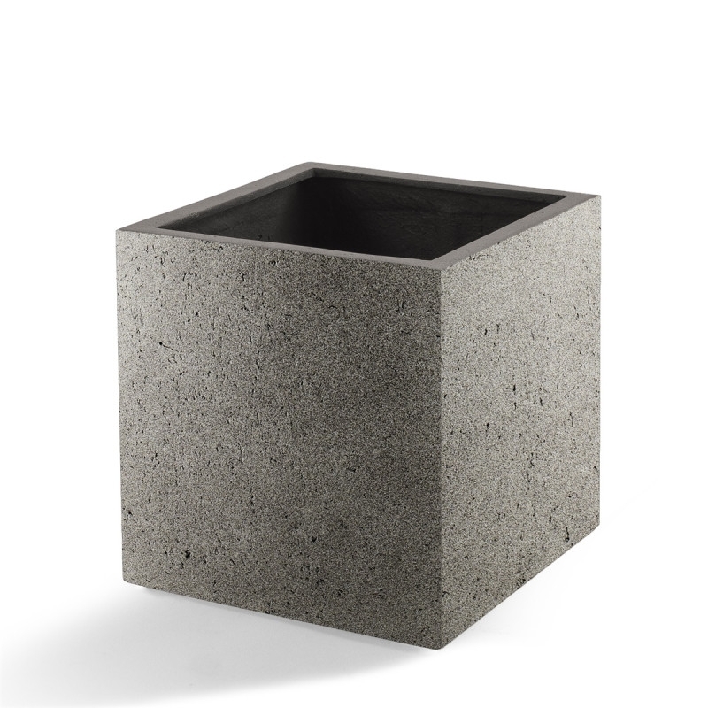 Vaso Grigio Cube 40