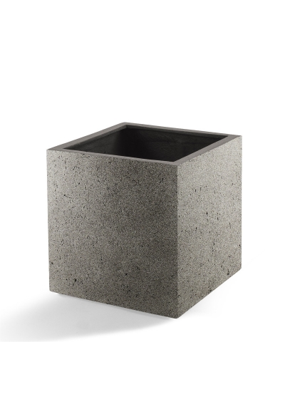Vaso Grigio Cube