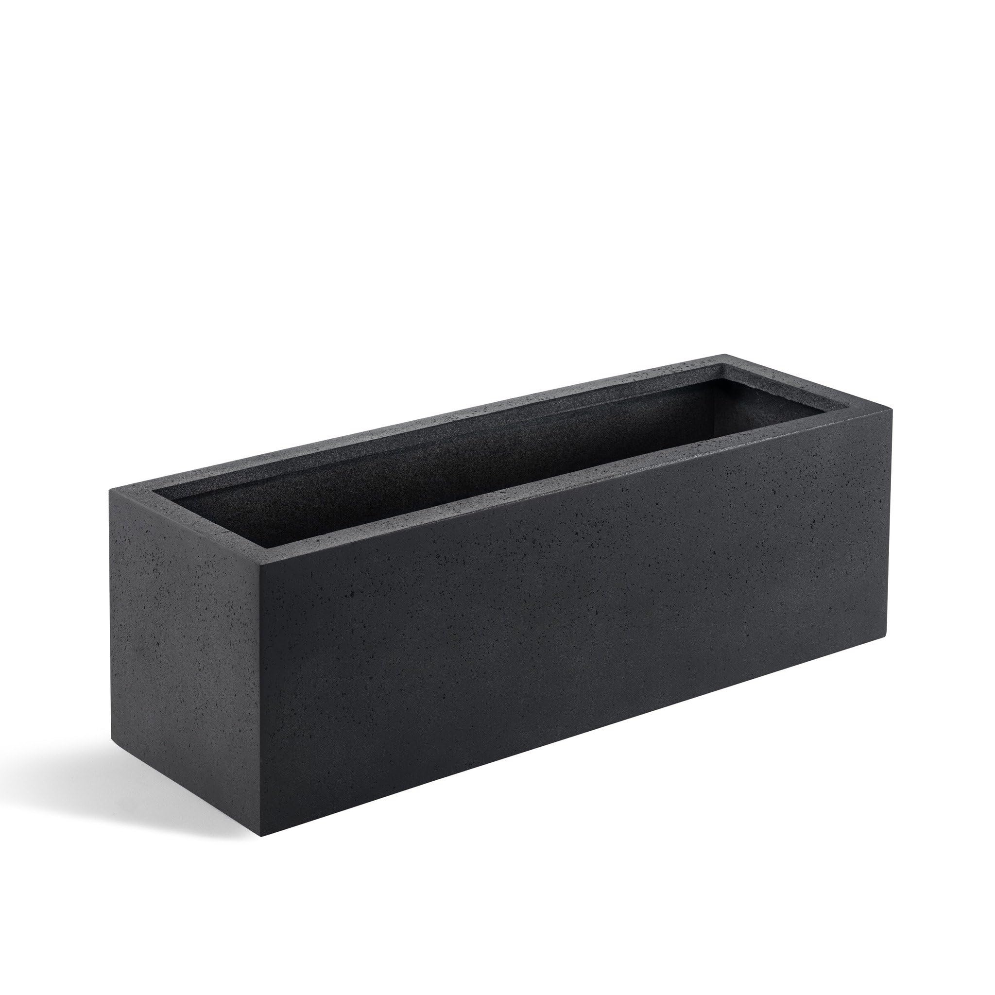 Vaso Grigio Small Box 80 Anthracite 80x20x20 | Just Real