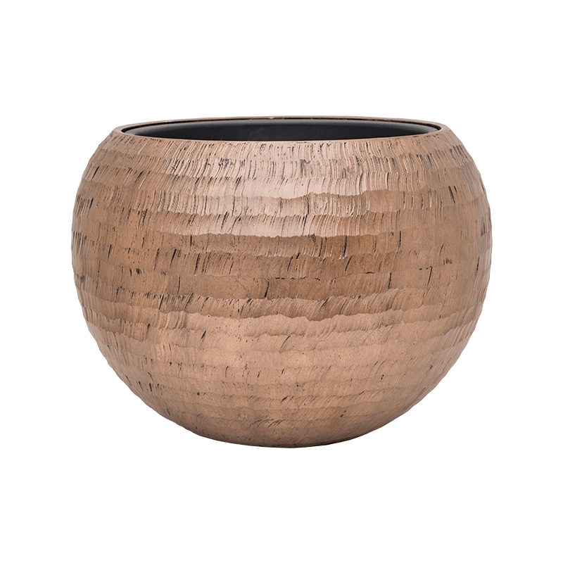 Vaso Baq Opus Hammered Globe (with Liner)
