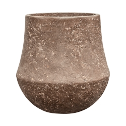Vaso Baq Polystone Coated Plain Darcy Rock