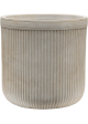 Vaso Baq Vertical Rib Cylinder