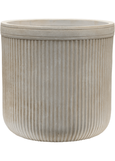 Vaso Baq Vertical Rib Cylinder