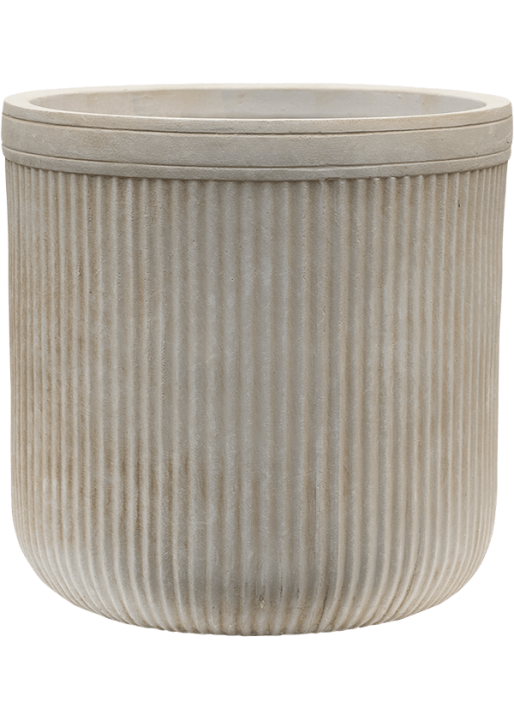 Vaso Baq Vertical Rib Cylinder
