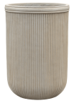 Vaso Baq Vertical Rib Cylinder