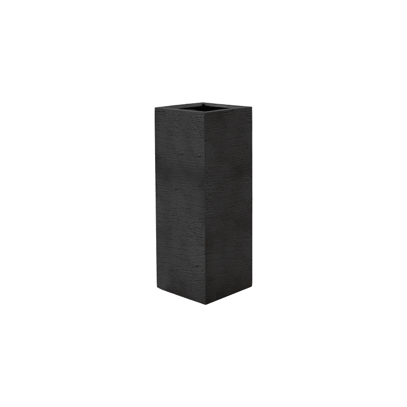 Vaso Terreno High Cube 30x30x80 ‐ Antracite Earth