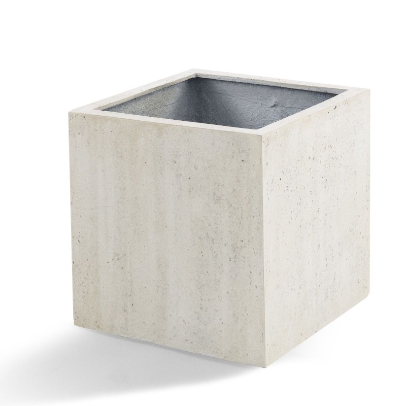 Vaso Grigio Cube S 30x30x30
