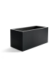 Vaso Argento Box Black 80x30x30 | Very Realistic