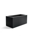 Vaso Argento Box Black 80x30x30 | Very Realistic