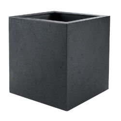 Vaso Grigio Cube 30x30x30