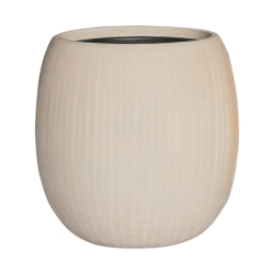 Vaso Baq Polystone Coated Plain Balloon Natural (with Liner)