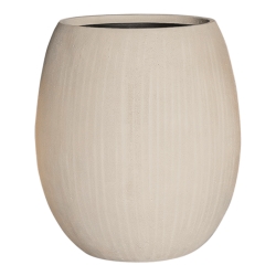 Vaso Baq Polystone Coated Plain Balloon Natural (with Liner)