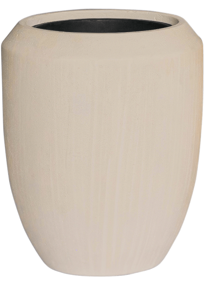 Vaso Baq Polystone Coated Plain Coppa Natural (with Liner)