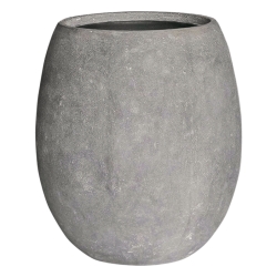 Vaso Baq Polystone Coated Plain Balloon Raw Grey (with Liner)