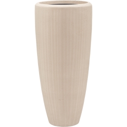 Vaso Baq Polystone Plain Partner Natural (with Liner)