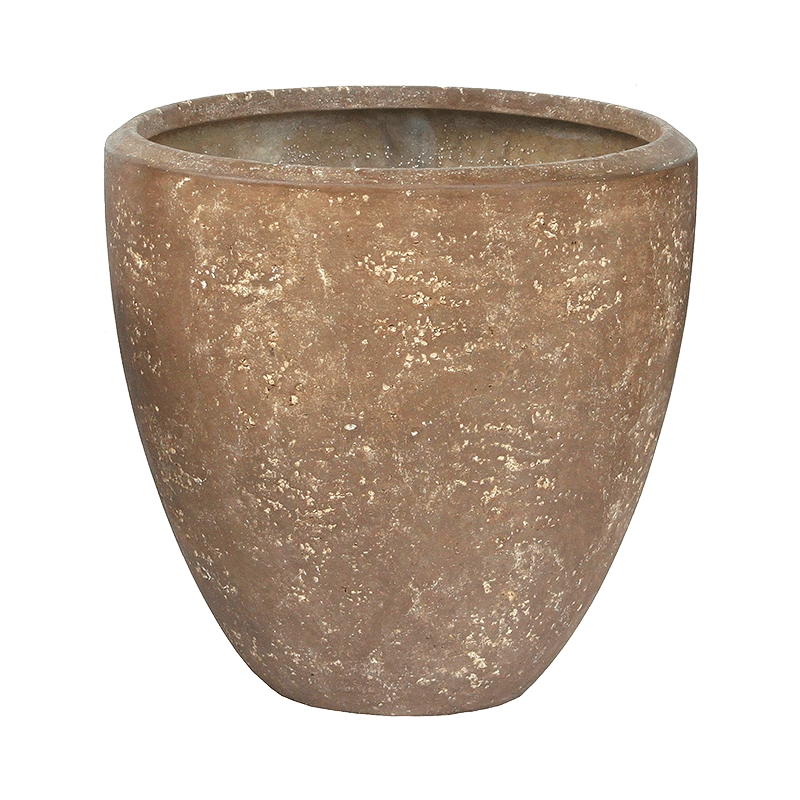 Vaso Baq Polystone Plain Couple Rock