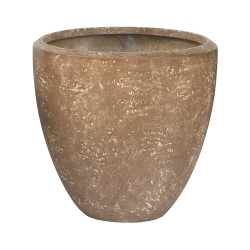 Vaso Baq Polystone Plain Couple Rock