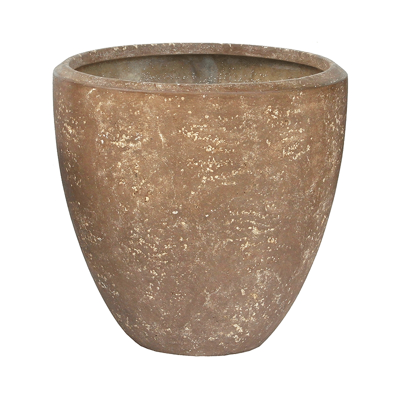 Vaso Baq Polystone Plain Couple Rock