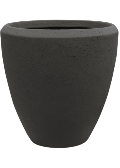 Vaso Baq Polystone Plain Couple Smoke
