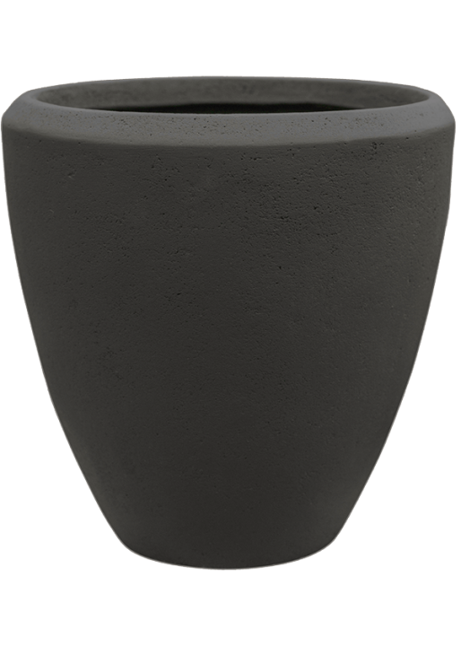 Vaso Baq Polystone Plain Couple Smoke