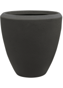 Vaso Baq Polystone Plain Couple Smoke
