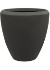 Vaso Baq Polystone Plain Couple Smoke