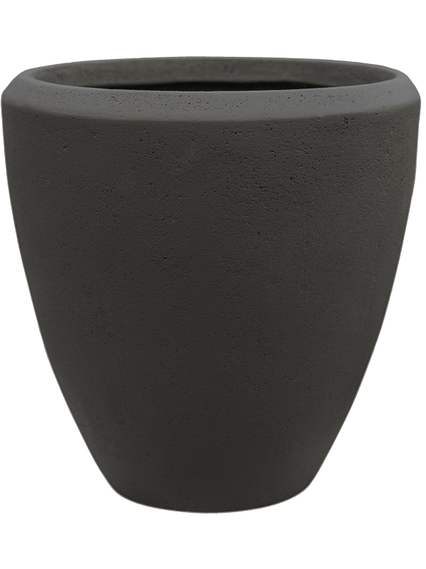 Vaso Baq Polystone Plain Couple Smoke