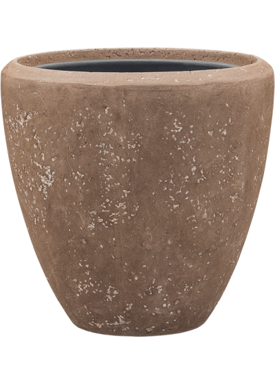 Vaso Baq Polystone Plain Couple Rock (with Liner)