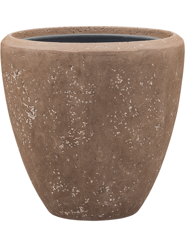 Vaso Baq Polystone Plain Couple Rock (with Liner)