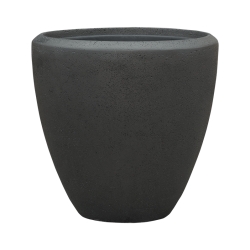 Vaso Baq Polystone Plain Couple Smoke (with Liner)