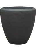 Vaso Baq Polystone Plain Couple Smoke (with Liner)
