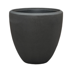 Vaso Baq Polystone Plain Couple Smoke (with Liner)