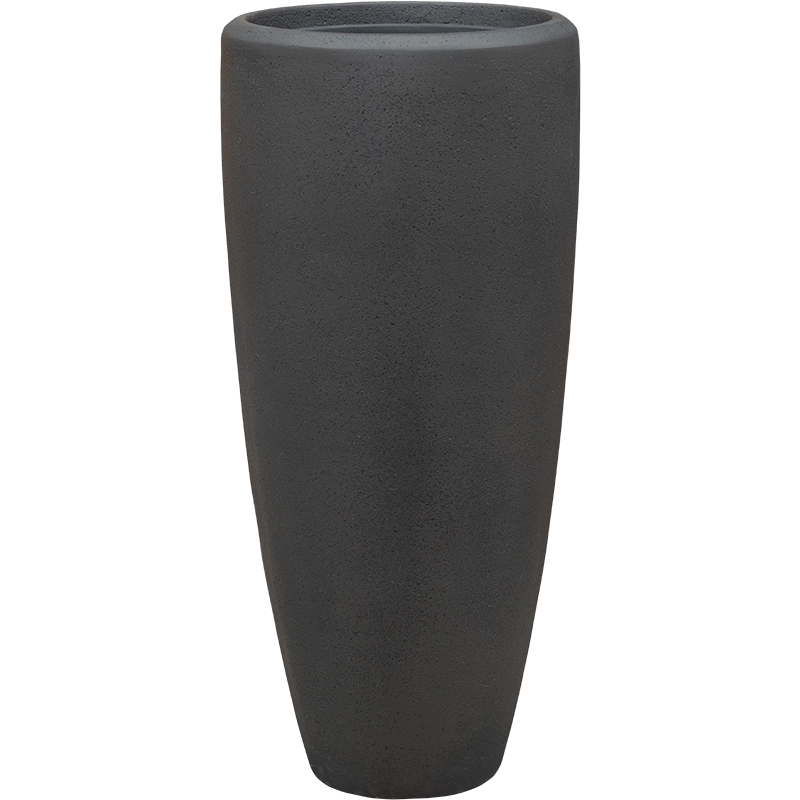Vaso Baq Polystone Plain Partner Smoke (with Liner)