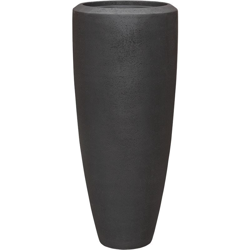 Vaso Baq Polystone Plain Partner Smoke (with Liner)