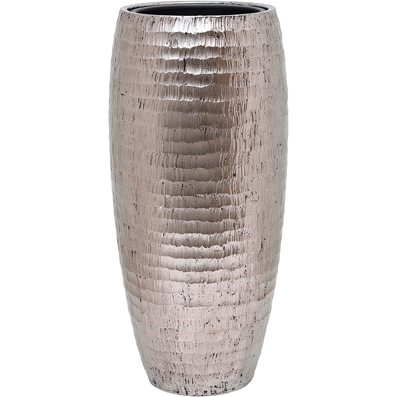 Vaso Baq Opus Hammered Partner Silver (with Liner)