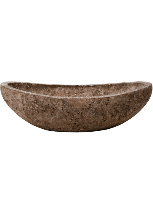 Vaso Baq Polystone Plain Boat Rock