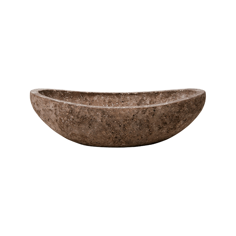 Vaso Baq Polystone Plain Boat Rock