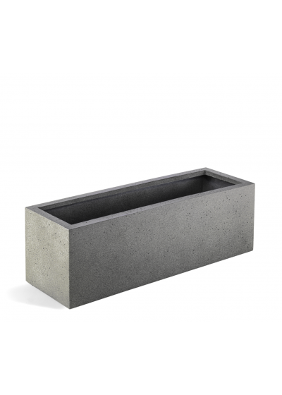 Vaso Grigio Small Box 80 Natural Concrete 80x20x20 | Just Real