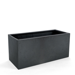 Vaso Grigio Box Anthracite 80x30x30