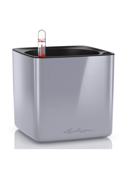 Vaso LECHUZA CUBE Glossy