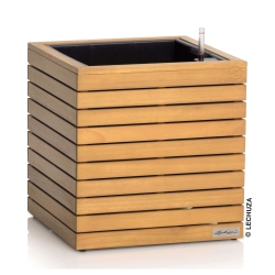 Vaso LECHUZA PALO Natural Wood low